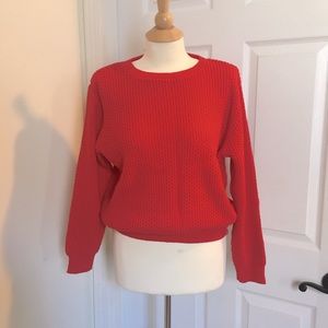 Vintage Cropped Sweater 🍒